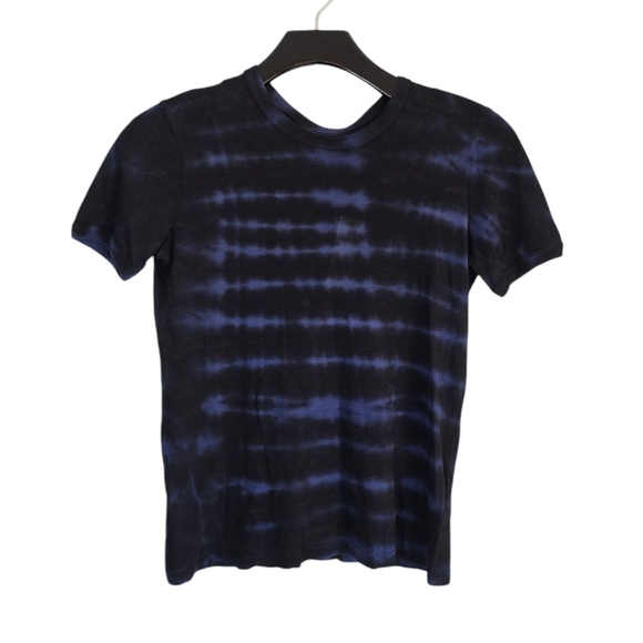 NWT RtA Road To Awe Blue Black Classic Tee XXS - Picture 1 of 7